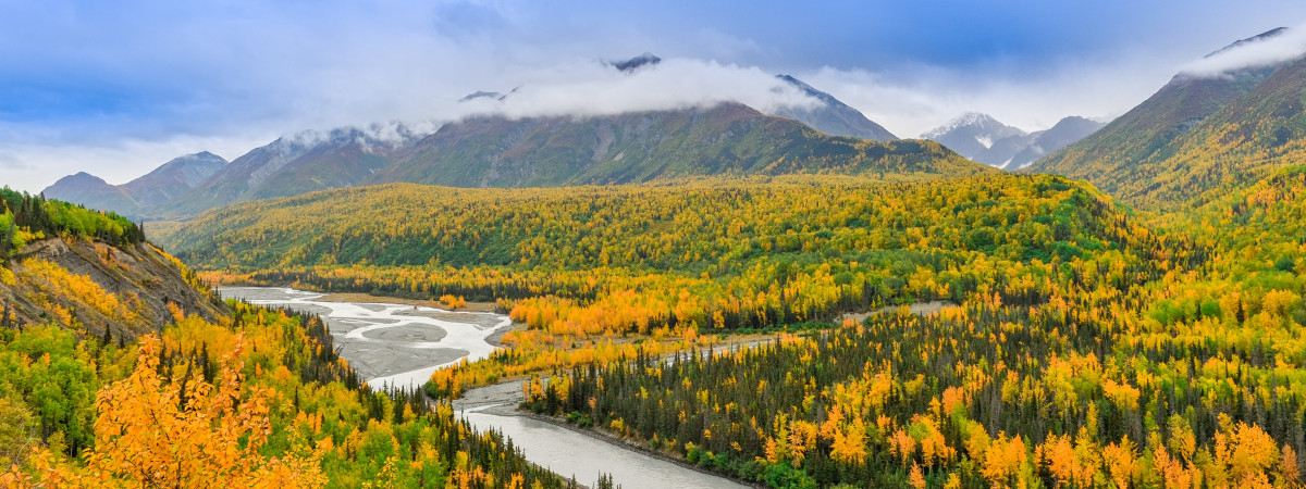 Landschaft in Anchorage