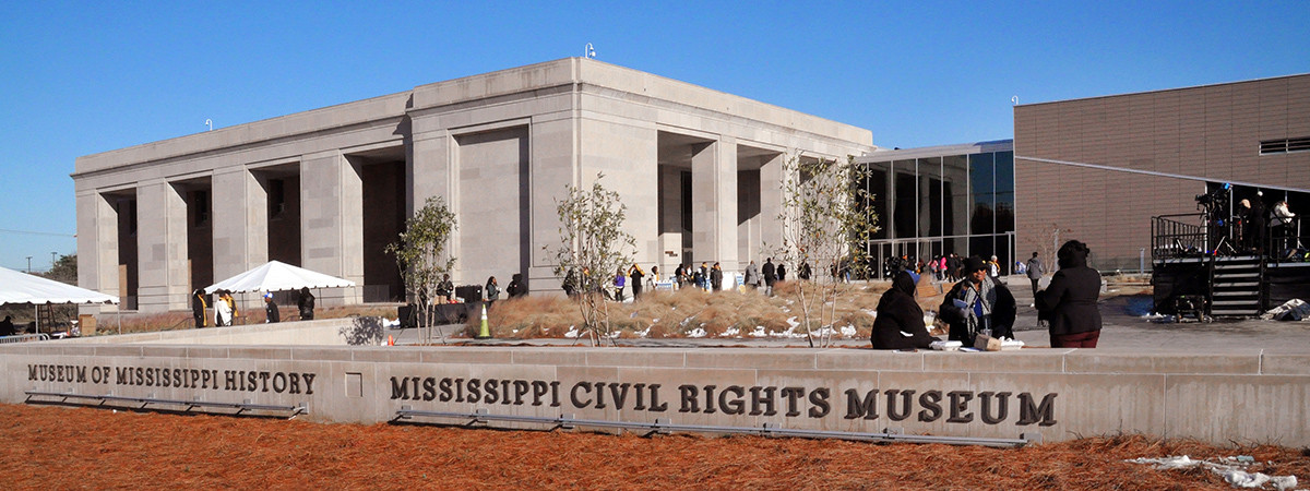 Das Mississippi Civil Rights Museum und das Museum of Mississippi History in Jackson