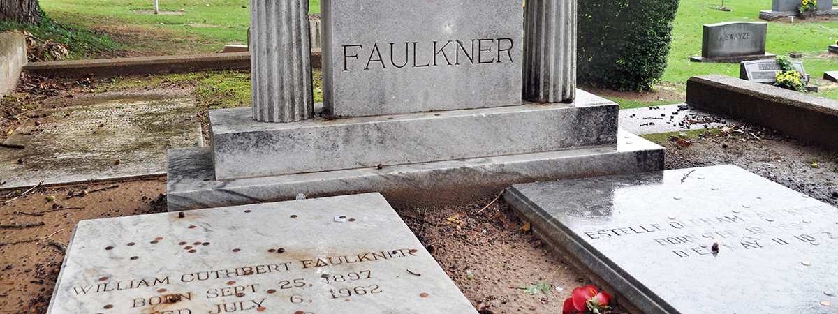 Das Grab von William Faulkner in Oxford