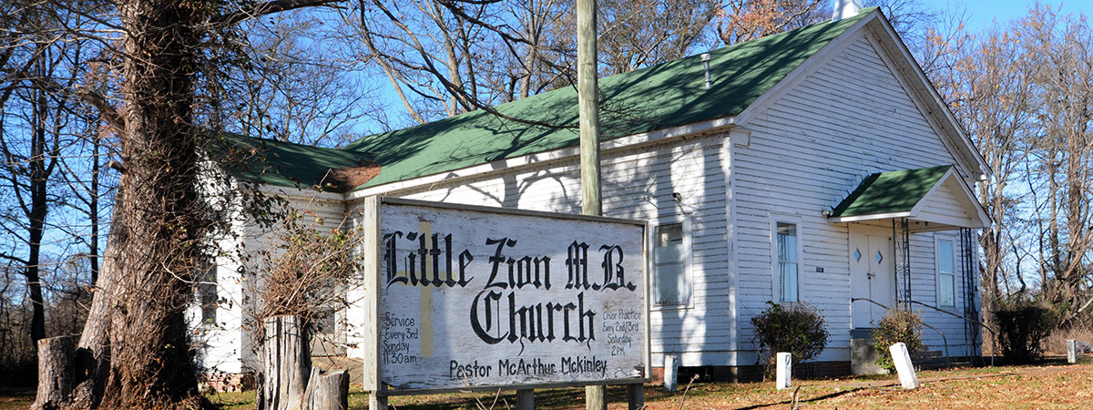 Die Little Zion Missionary Baptist Church in Greenwood