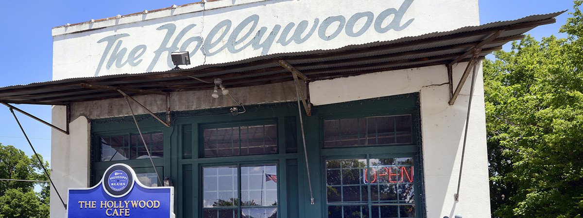 Das Hollywood Cafe nahe Tunica
