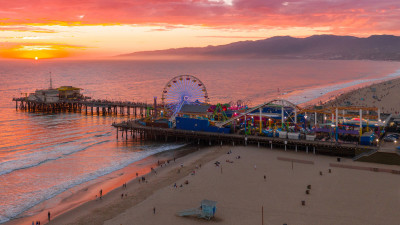 Santa Monica Pier  – provided by Santa Monica Travel & Tourism