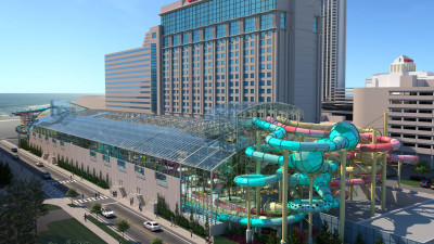 Rendering Indoor Waterpark at Showboat  – provided by Visit Atlantic City