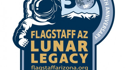 Flagstaff Lunar Legacy Logo  – provided by Discover Flagstaff