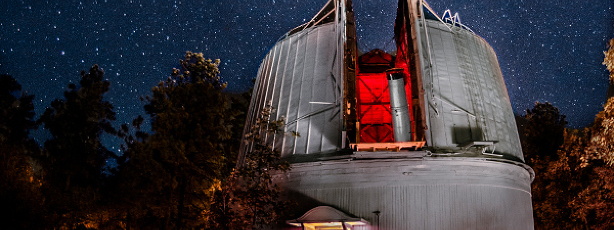 Clark Teleskop des Lowell Observatoriums