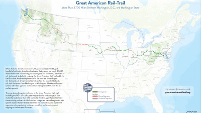 Hero Display Image  – provided by Great American Rail Trail