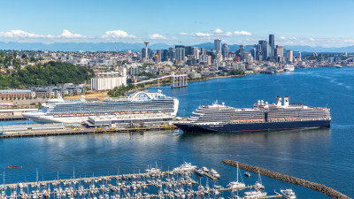 Pier 91 and Pier 66 Seattle  – provided by Port of Seattle