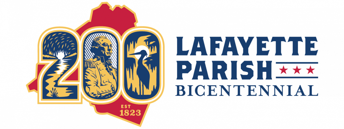 Lafayette Parish Bicentennial Logo
