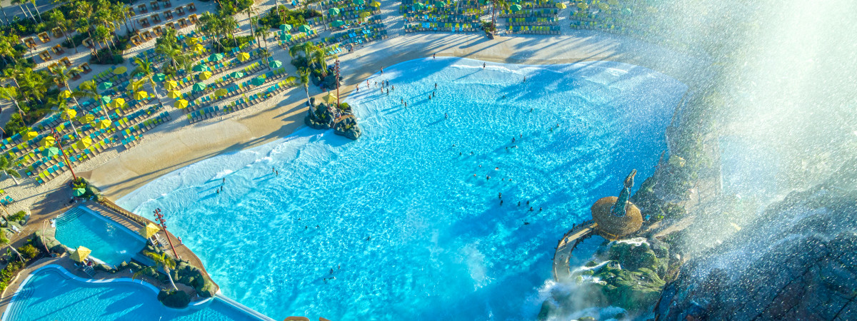 Universal's Volcnao Bay Water Park im Universal Orlando Resort