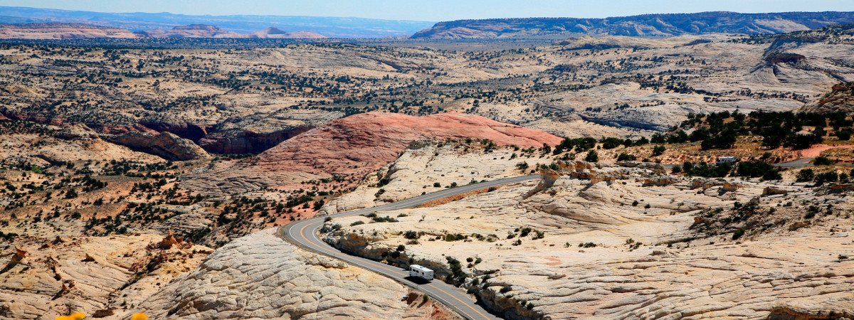 Highway 12 - "All American Road" - durch das Grand Staircase-Escalante National Monument