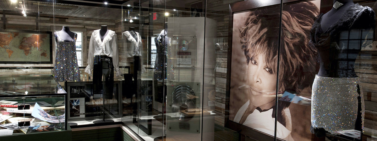 Das Tina Turner Museum im West Tennessee Delta Heritage Center in Brownsville