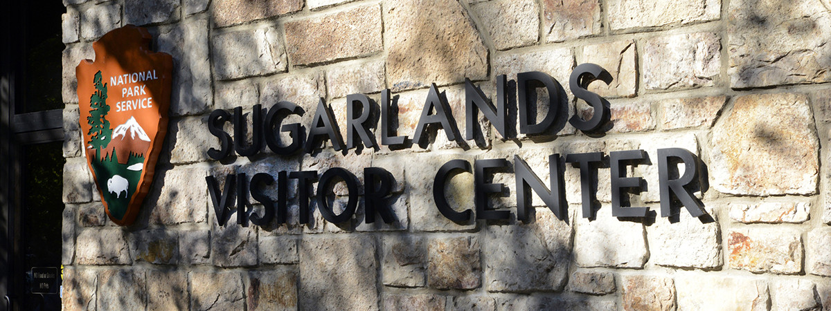 Das Sugarlands Visitor Center am Eingang zu den Smoky Mountains in Gatlinburg