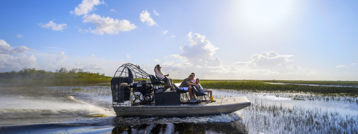 Air-Boat im Everglades Nationalpark
